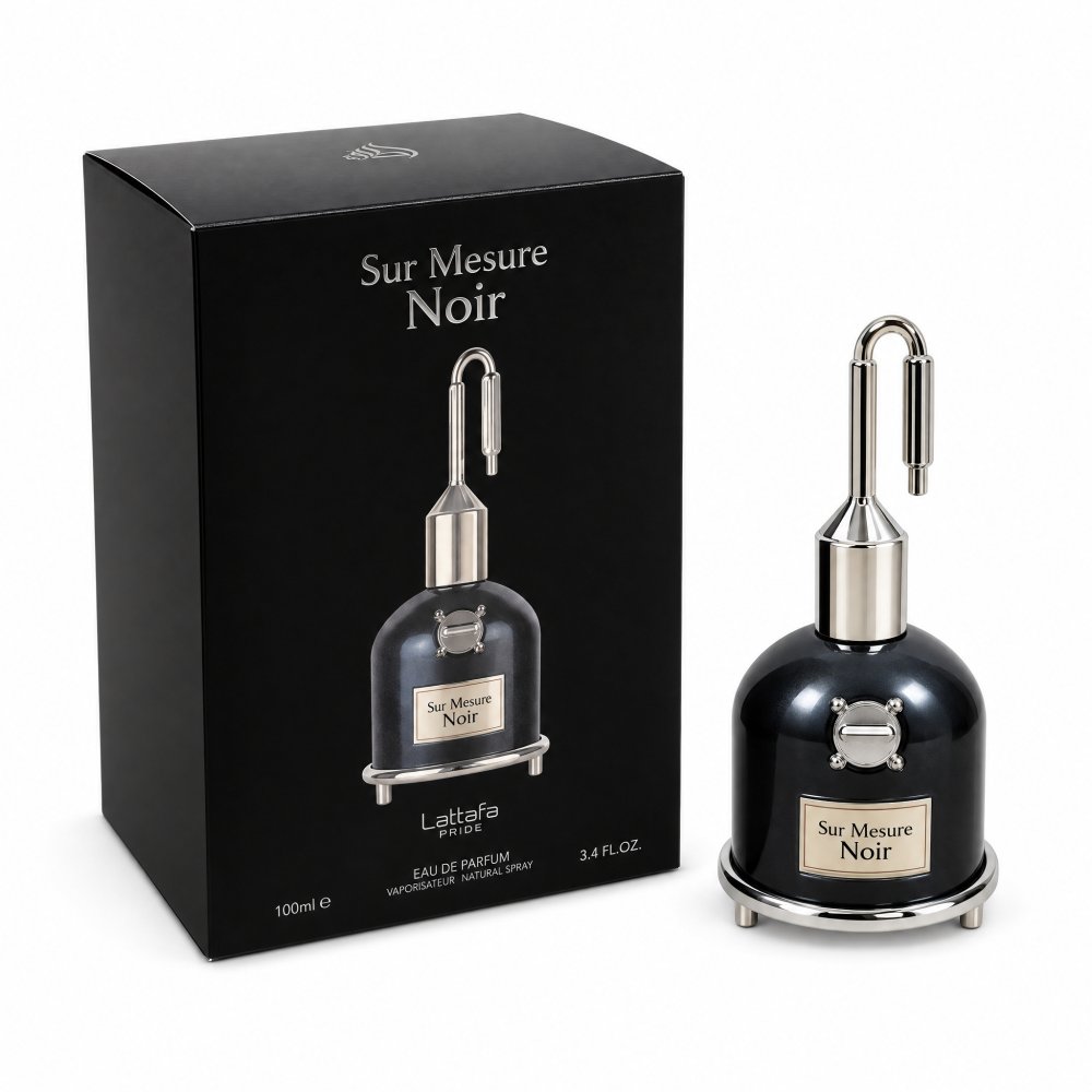 Lattafa Pride Sur Mesure Noir EDP 100 ml kvepalų buteliukas