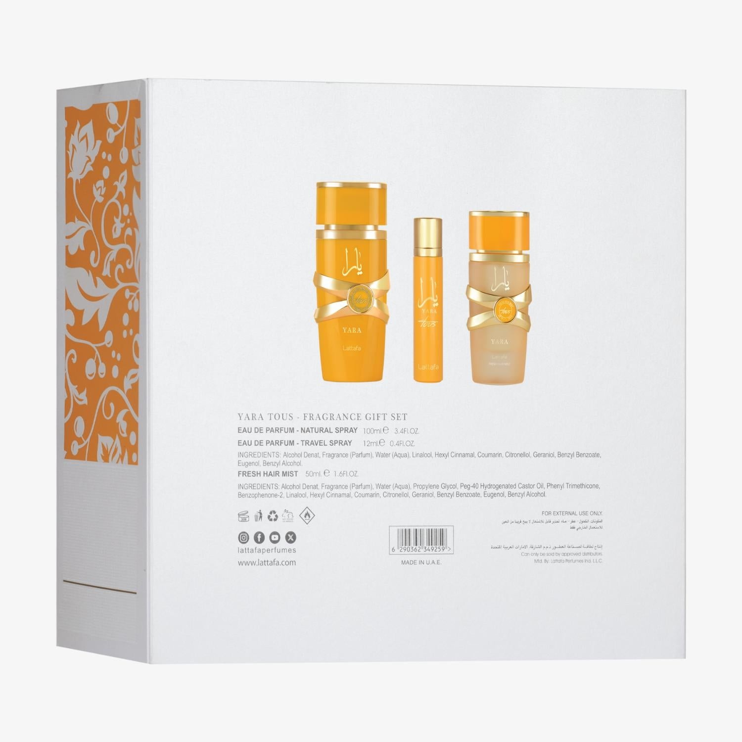Lattafa Yara Tous SET 100 ml Set