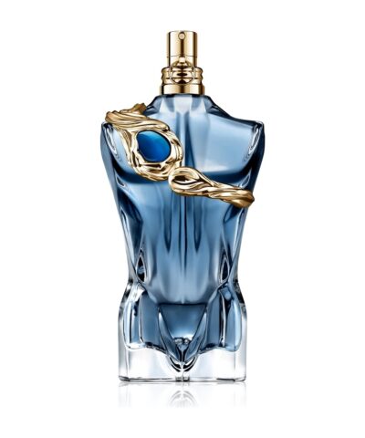 Jean Paul Gaultier Le Beau Narcisse EDP 75 ml mėlynas torso formos flakonas su auksiniu papuošalu ant peties