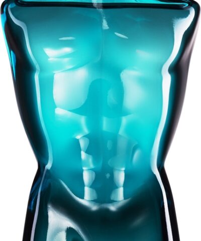 Jean Paul Gaultier Le Male After Shave Lotion 125 ml mėlynas torso formos flakonas su juodu kakleliu