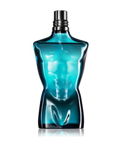 Jean Paul Gaultier Le Male After Shave Lotion 125 ml mėlynas torso formos flakonas su juodu kakleliu