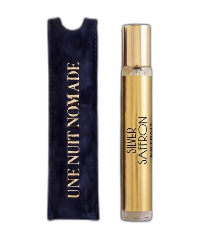 Une Nuit Nomade Silver Saffron Extrait de Parfum 25 ml — kelioninis purkštukas su dėklu