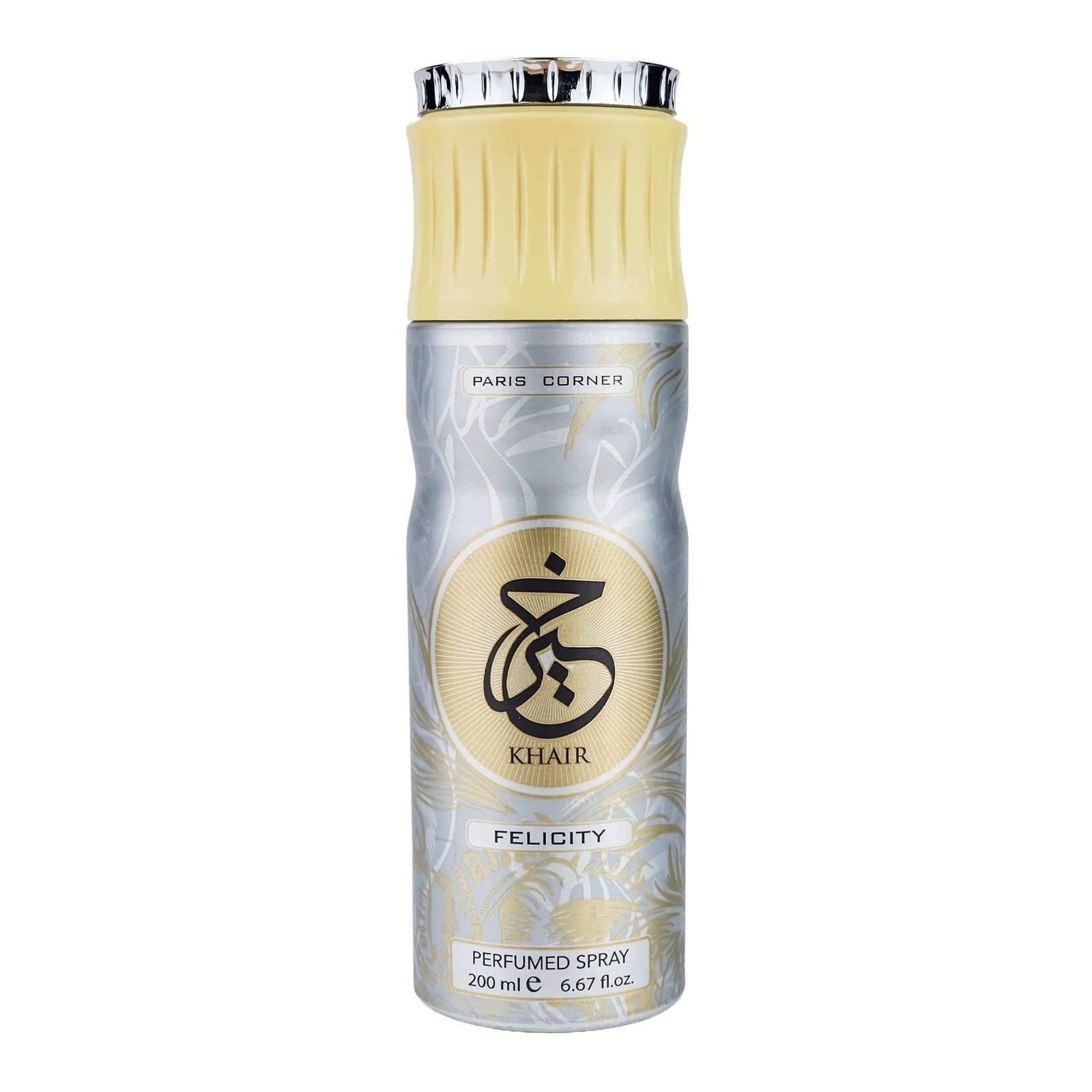 Paris Corner, Felicity, Veganas, Gėlių, Dezodorantas purškiklis, Uniseksas, 200 ml