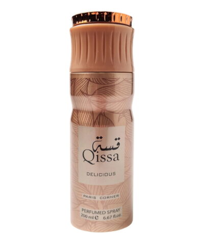 Paris Corner, Qissa Delicious, Dezodorantas purškiklis, Moterims, 200 ml