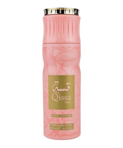 Paris Corner, Qissa Pink, Dezodorantas purškiklis, Moterims, 200 ml