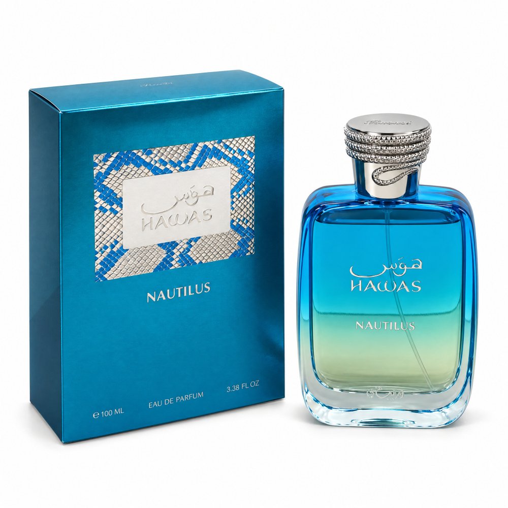 Rasasi Hawas Nautilus EDP 100 ml kvepalų buteliukas