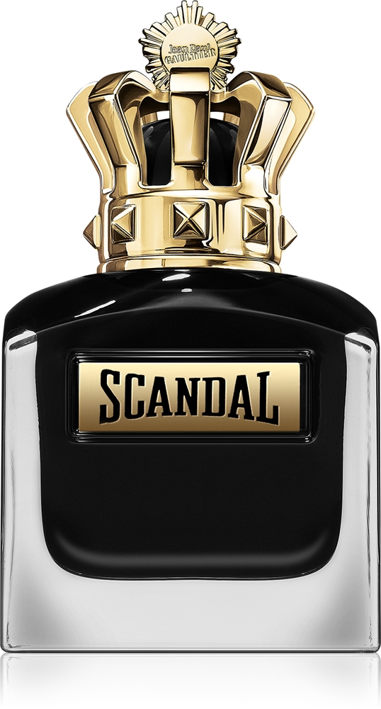 Jean Paul Gaultier Scandal Pour Homme Le Parfum EDP Intense 100 ml juodas flakonas su auksine karūna
