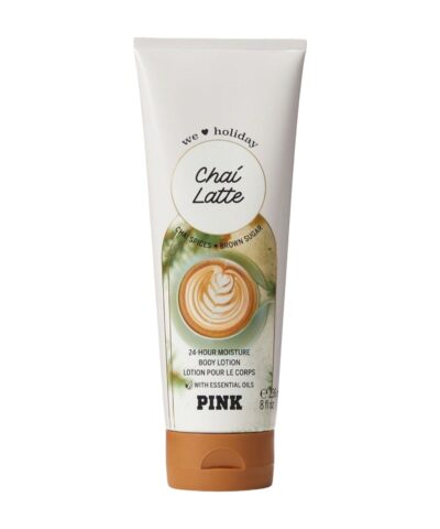 Victoria's Secret, Chai Latte, Drėkinamasis, Kūno losjonas, 236 ml kvepalų buteliukas