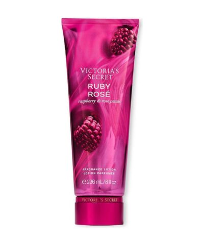 Victoria's Secret, Ruby Rose, Drėkinamasis, Kūno losjonas, 236 ml kvepalų buteliukas