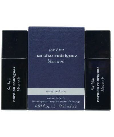 Duo Rinkinys, Narciso Rodriguez, Bleu Noir, Tualetinis vanduo, Vyrams, 2 vnt, 25 ml