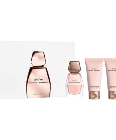 Set Narciso Rodriguez: All Of Me, Eau De Parfum, For Women, 50 ml + All Of Me, Hydrating, Body Lotion, 50 ml + All Of Me, Hydrating, Shower Gel, All Skin Types, 50 ml