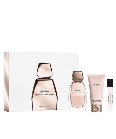 Set Narciso Rodriguez: All Of Me, Eau De Parfum, For Women, 90 ml + All Of Me, Eau De Parfum, For Women, 10 ml + All Of Me, Hydrating, Body Lotion, 50 ml