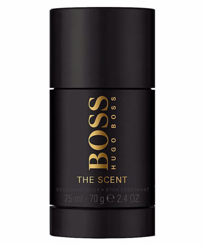 Hugo Boss The Scent for Him pieštukinis dezodorantas juodas cilindras su auksiniu užrašu
