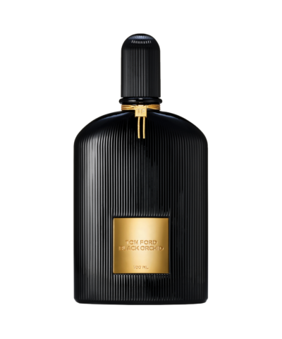 Tom Ford Black Orchid Eau de Parfum 100 ml juodas buteliukas su auksine etikete