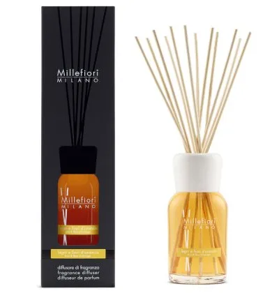 Millefiori Milano Fragrance Diffuser Legni e Fiori d´Arancio 500 ml