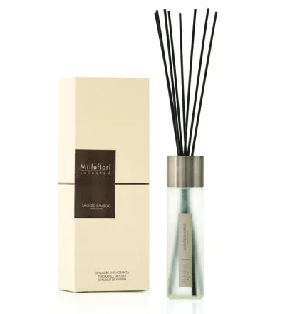 Millefiori Milano Selected Fragrance Diffuser Smoked Bamboo 350 ml