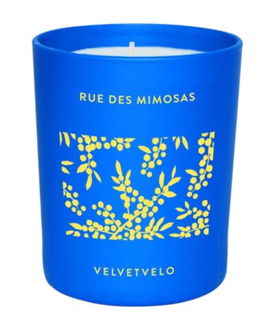 Velvetvelo, Rue Des Mimosas, Kvapioji žvakė, 185 g *Testeris kvepalų buteliukas