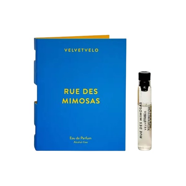 Velvetvelo Rue Des Mimosas EDP 1.5 ml mėginėlis kvepalų buteliukas