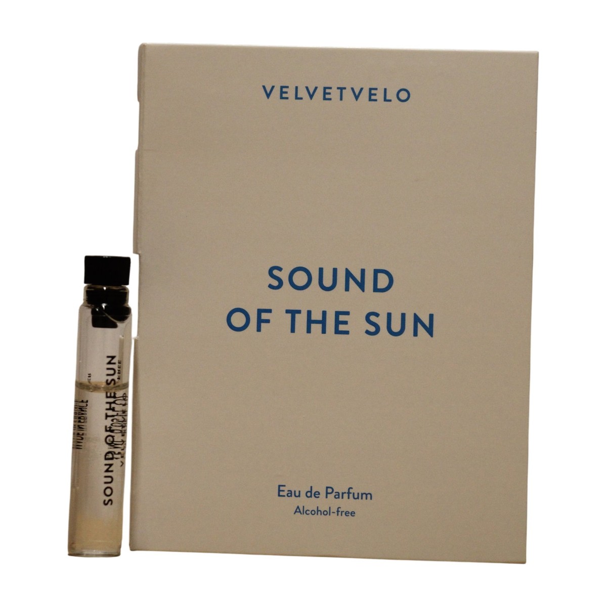 Velvetvelo Sound Of The Sun EDP 1.5 ml mėginėlis kvepalų buteliukas