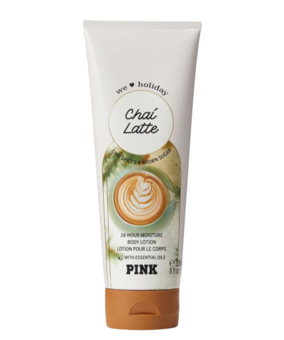 Victoria's Secret, Chai Latte, Drėkinamasis, Kūno losjonas, 236 ml kvepalų buteliukas