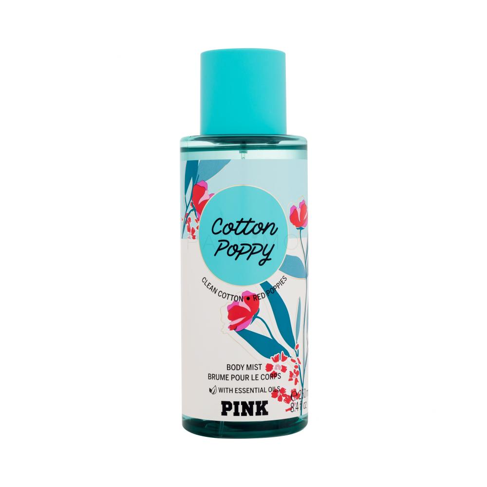 Victoria's Secret, Cotton Poppy, Rūko purškiklis, 250 ml kvepalų buteliukas