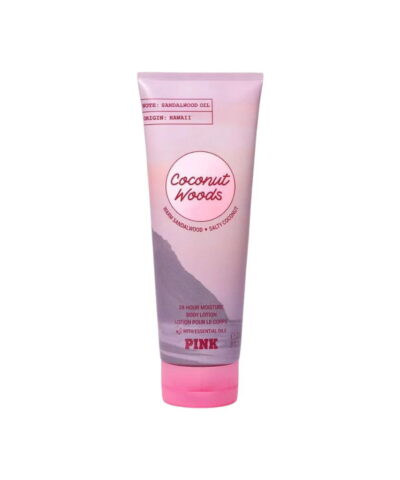 Victoria's Secret, Pink Coconut Woods, Drėkinamasis, Kūno losjonas, 236 ml kvepalų buteliukas