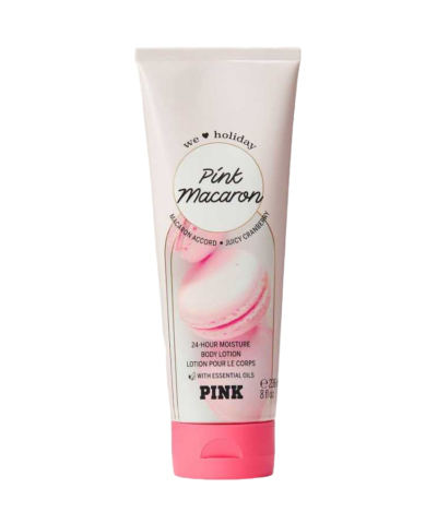 Victoria's Secret, Pink Macaron, Drėkinamasis, Kūno losjonas, 236 ml kvepalų buteliukas