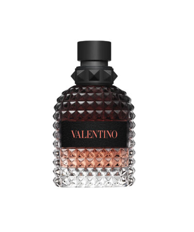 Valentino Uomo Born In Roma Coral Fantasy Eau de Toilette 50 ml koralinis rombuotas buteliukas