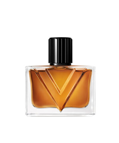 Valentino Vendetta Uomo Eau de Parfum 50 ml skaidrus buteliukas su gintaro spalvos skysčiu