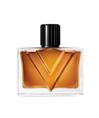 Valentino Vendetta Uomo Eau de Parfum 90 ml skaidrus buteliukas su gintaro spalvos skysčiu